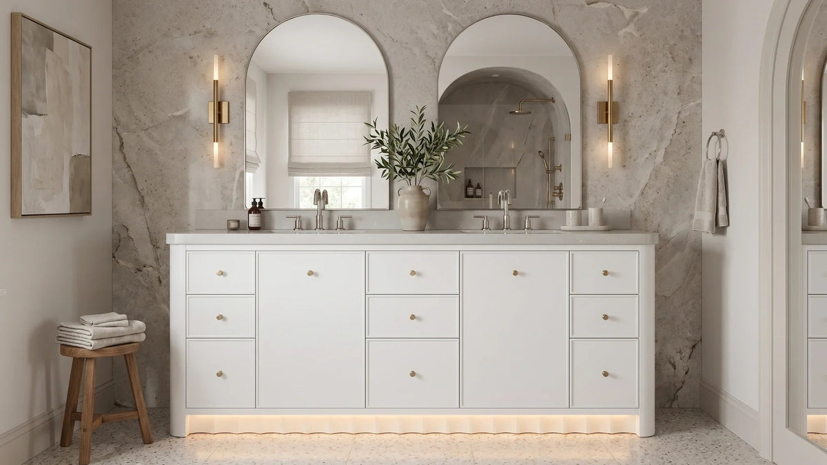 Double Vanity Ideas for 2026: Sizes, Finishes & Layouts - Willow Bath and Vanity