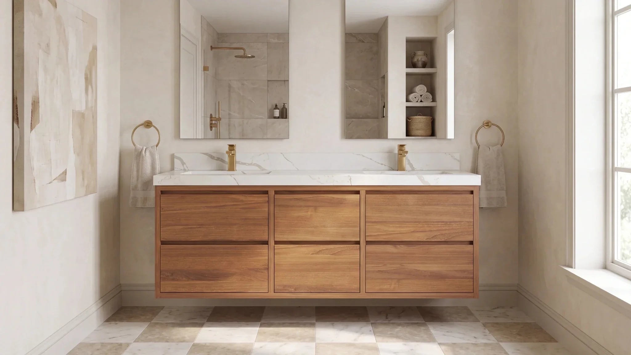 How to Choose a Modern Bathroom Vanity: Style, Storage, Size & Function - Willow Bath and Vanity
