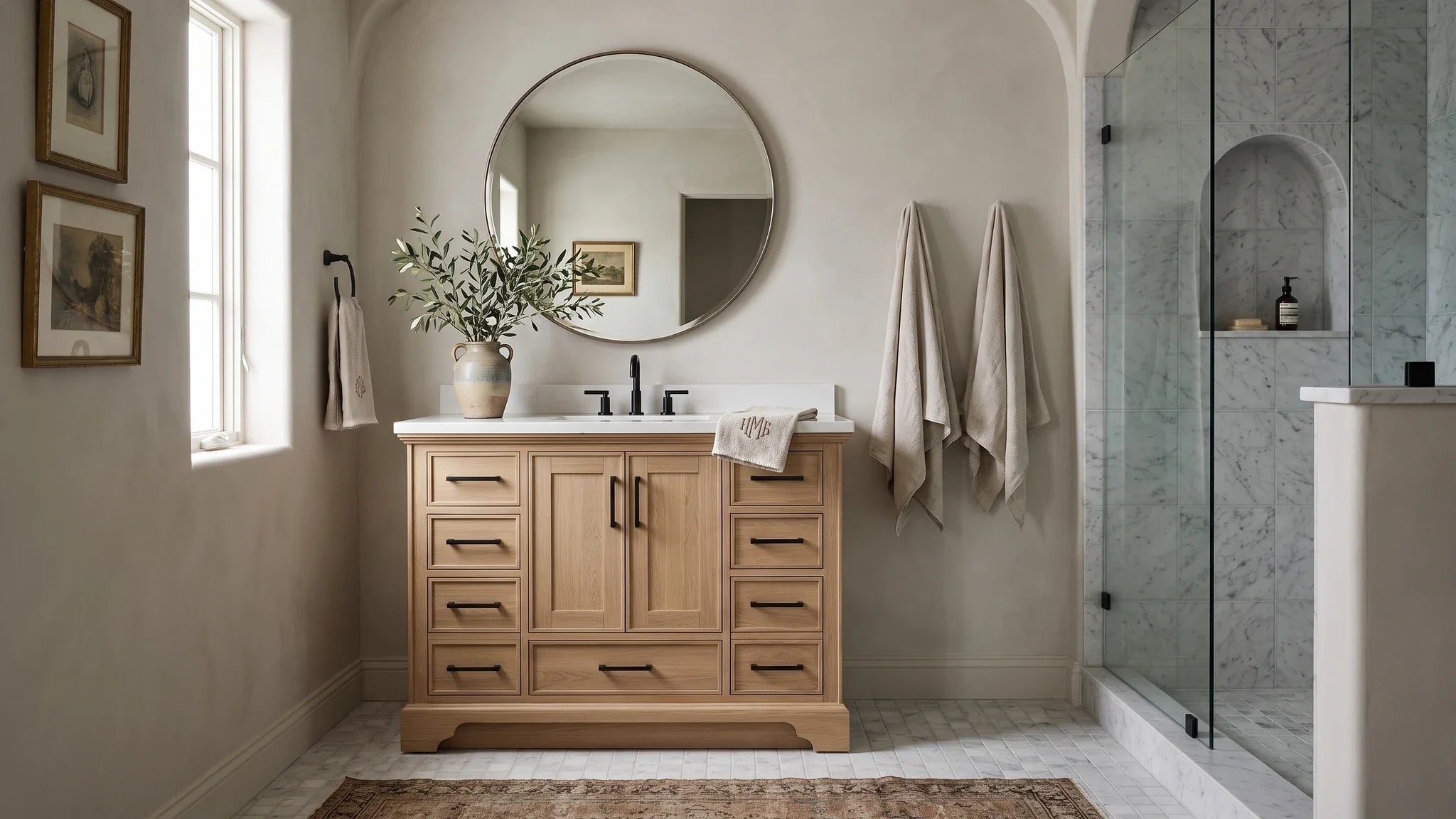 Perfect Bathroom Vanity Size for a Perfect Vibe - Willow Bath and Vanity