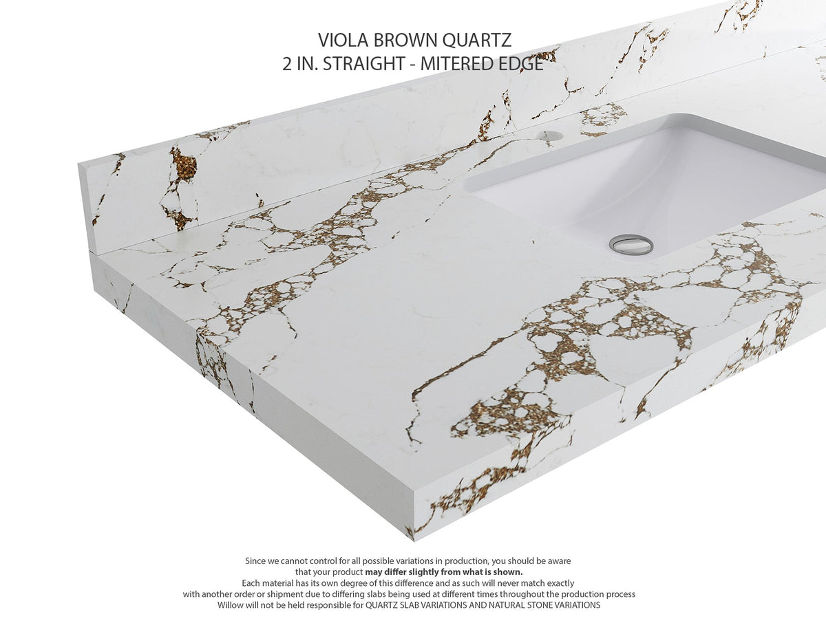 Cambridge 36 in. W x 22 in. D Right Offset Sink Bathroom Vanity