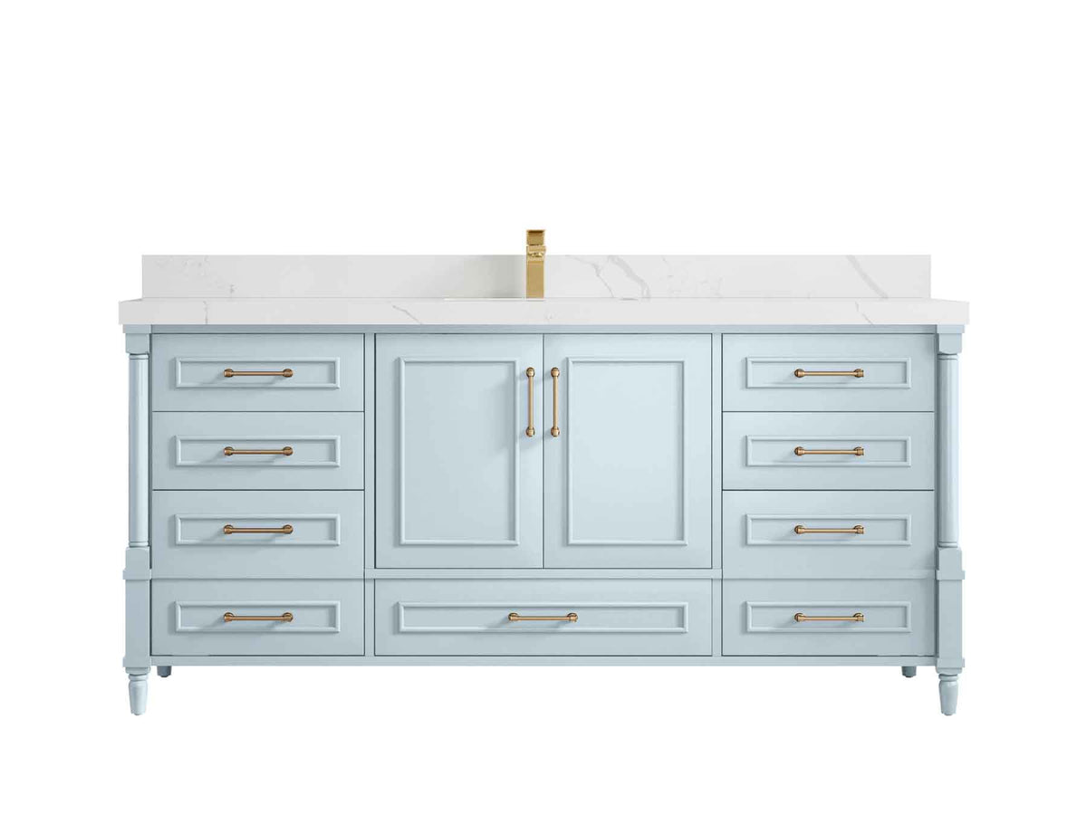 Aberdeen 72 in. W x 22 in. D Single Sink Bathroom Vanity