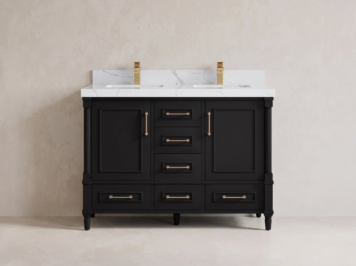 Aberdeen 48 in. W x 22 in. D Double Sink Bathroom Vanity