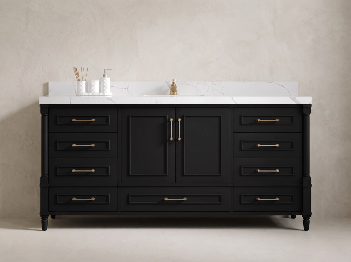 Aberdeen 72 in. W x 22 in. D Single Sink Bathroom Vanity