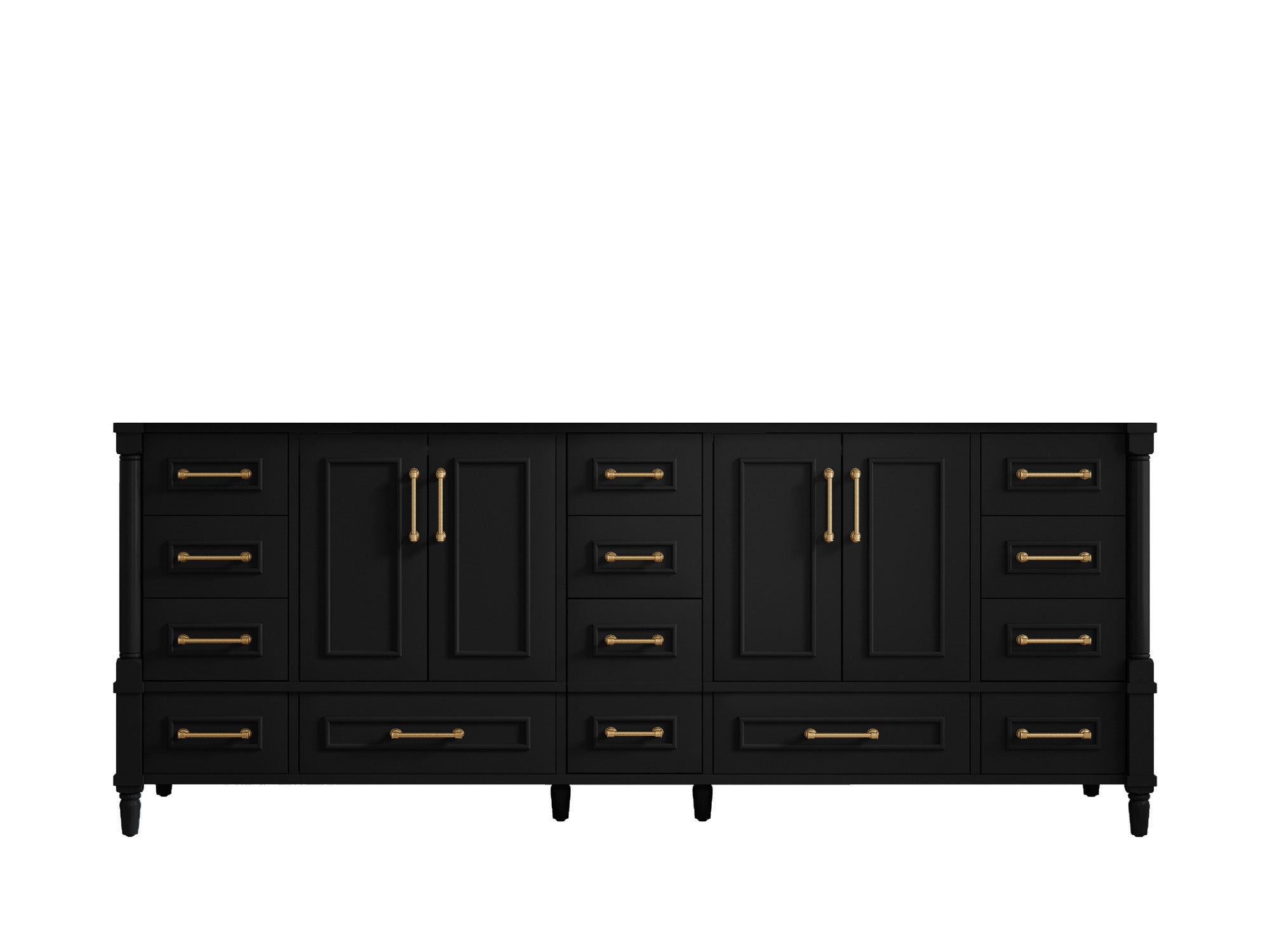 Aberdeen 84 in. W x 22 in. D Double Sink Bathroom Vanity