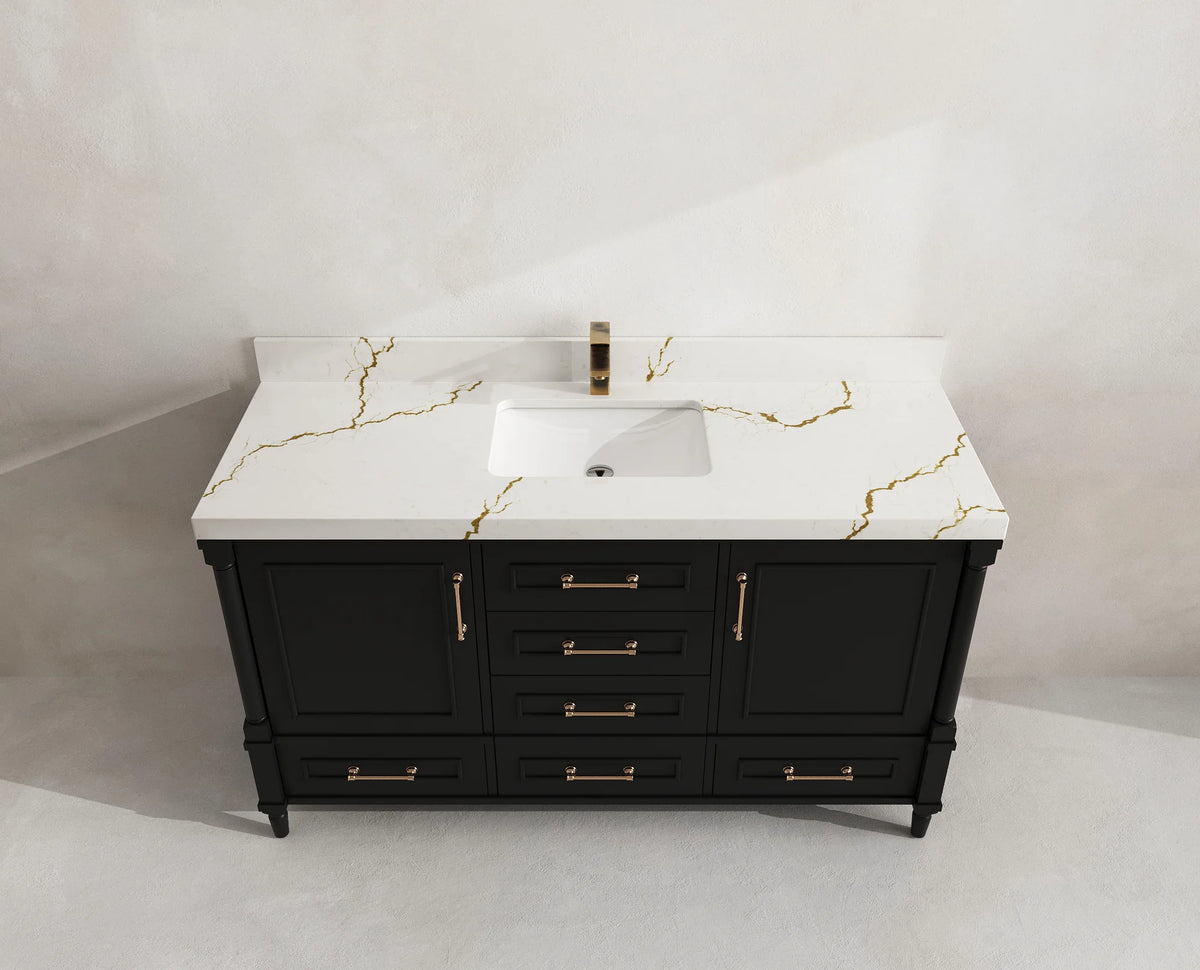 Aberdeen 60 in. W x 22 in. D Single Sink Bathroom Vanity