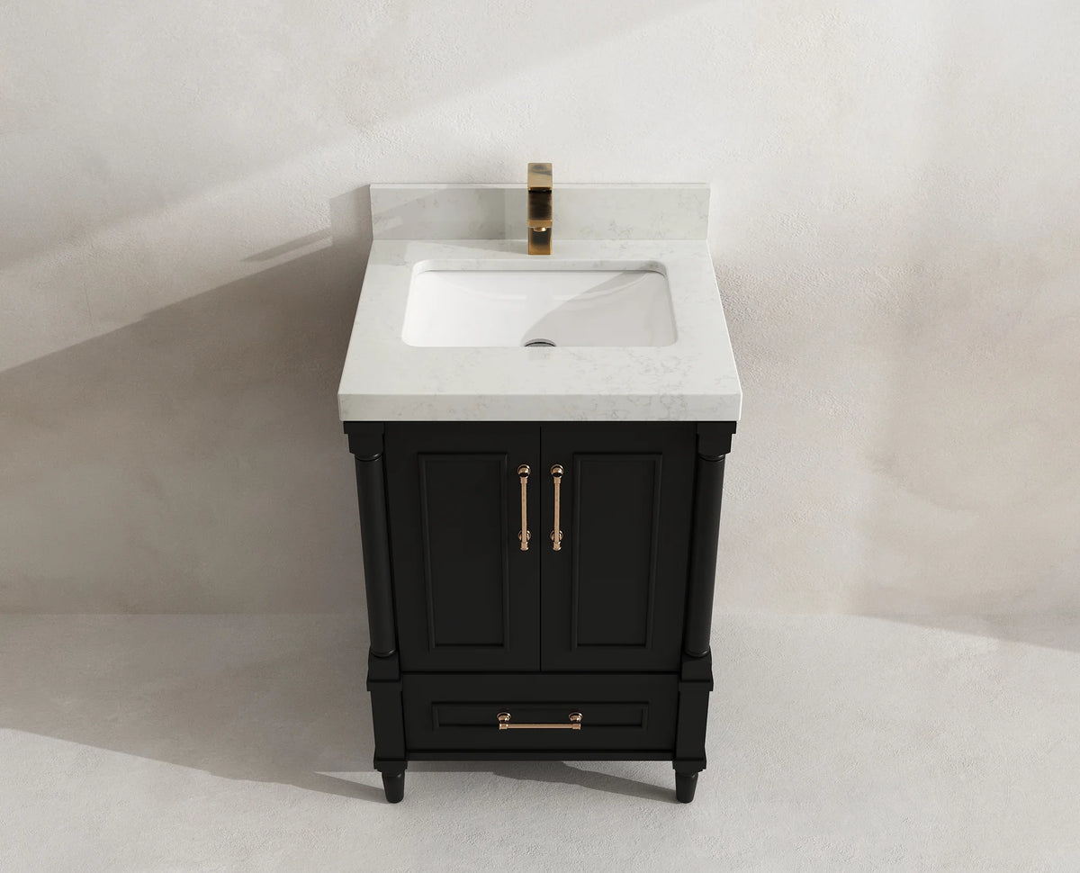 Aberdeen 24 in. W x 22 in. D Single Sink Bathroom Vanity