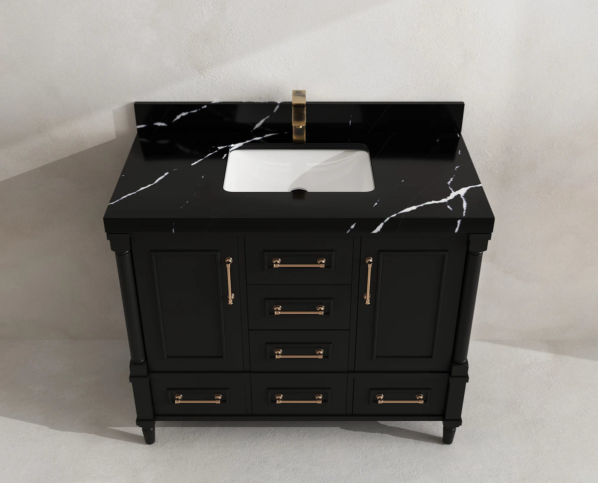 Aberdeen 42 in. W x 22 in. D Single Sink Bathroom Vanity