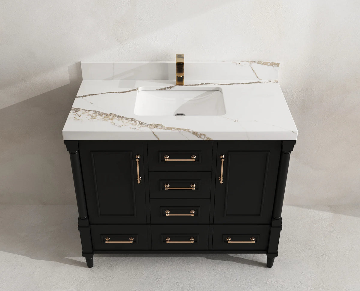 Aberdeen 42 in. W x 22 in. D Single Sink Bathroom Vanity