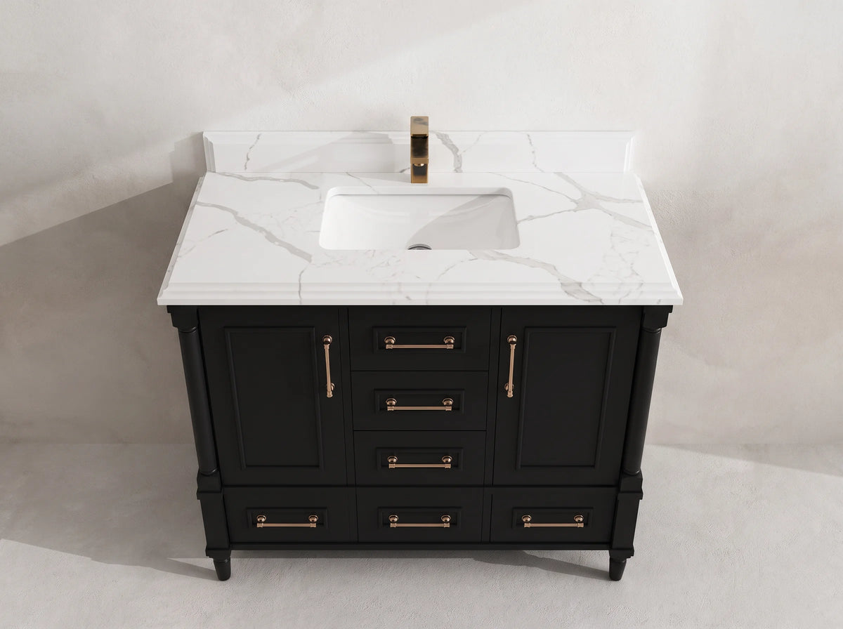 Aberdeen 42 in. W x 22 in. D Single Sink Bathroom Vanity