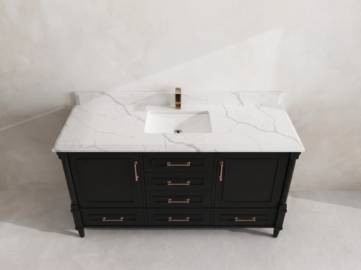 Aberdeen 60 in. W x 22 in. D Single Sink Bathroom Vanity