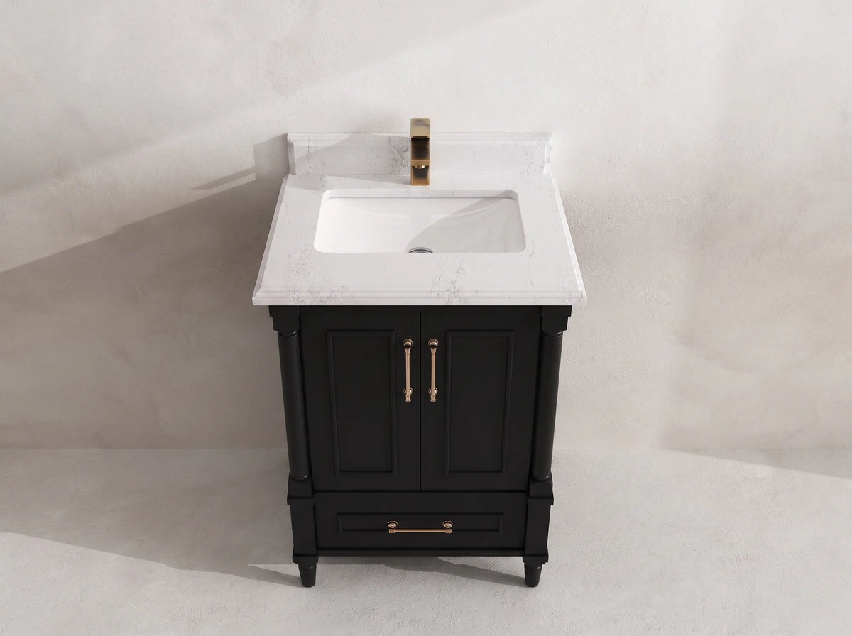Aberdeen 24 in. W x 22 in. D Single Sink Bathroom Vanity