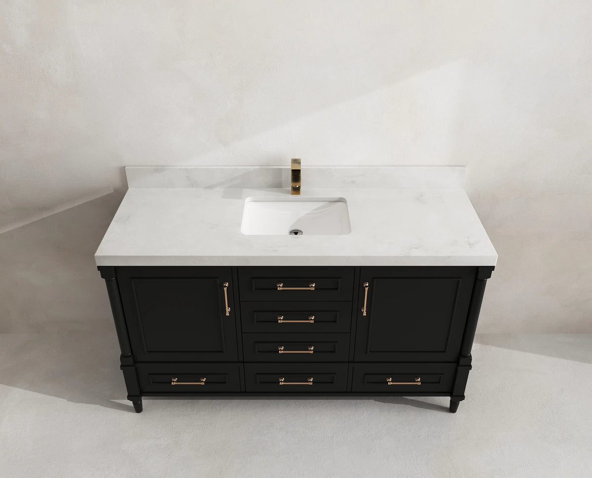 Aberdeen 60 in. W x 22 in. D Single Sink Bathroom Vanity