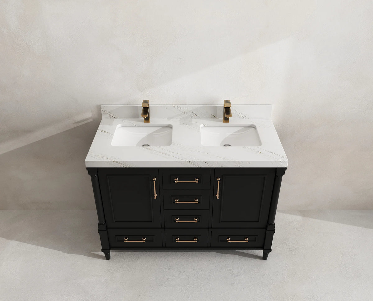 Aberdeen 48 in. W x 22 in. D Double Sink Bathroom Vanity