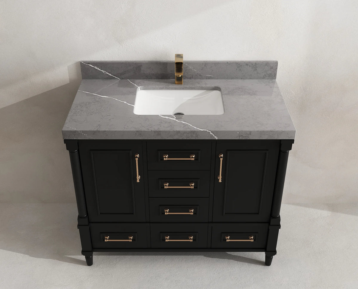 Aberdeen 42 in. W x 22 in. D Single Sink Bathroom Vanity
