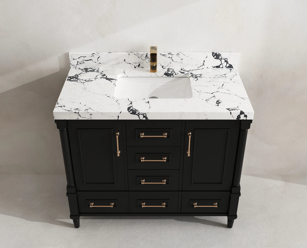 Aberdeen 42 in. W x 22 in. D Single Sink Bathroom Vanity