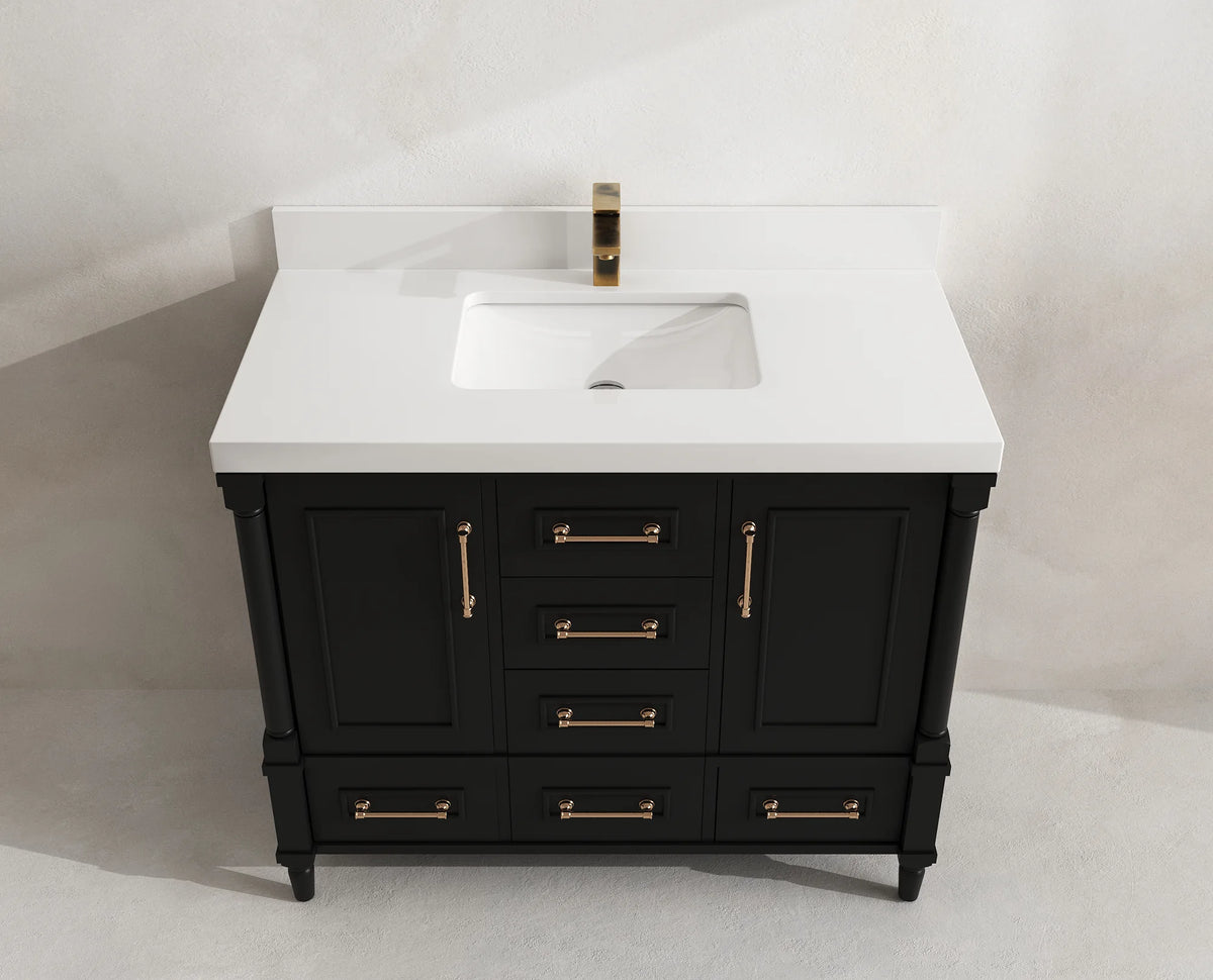 Aberdeen 42 in. W x 22 in. D Single Sink Bathroom Vanity