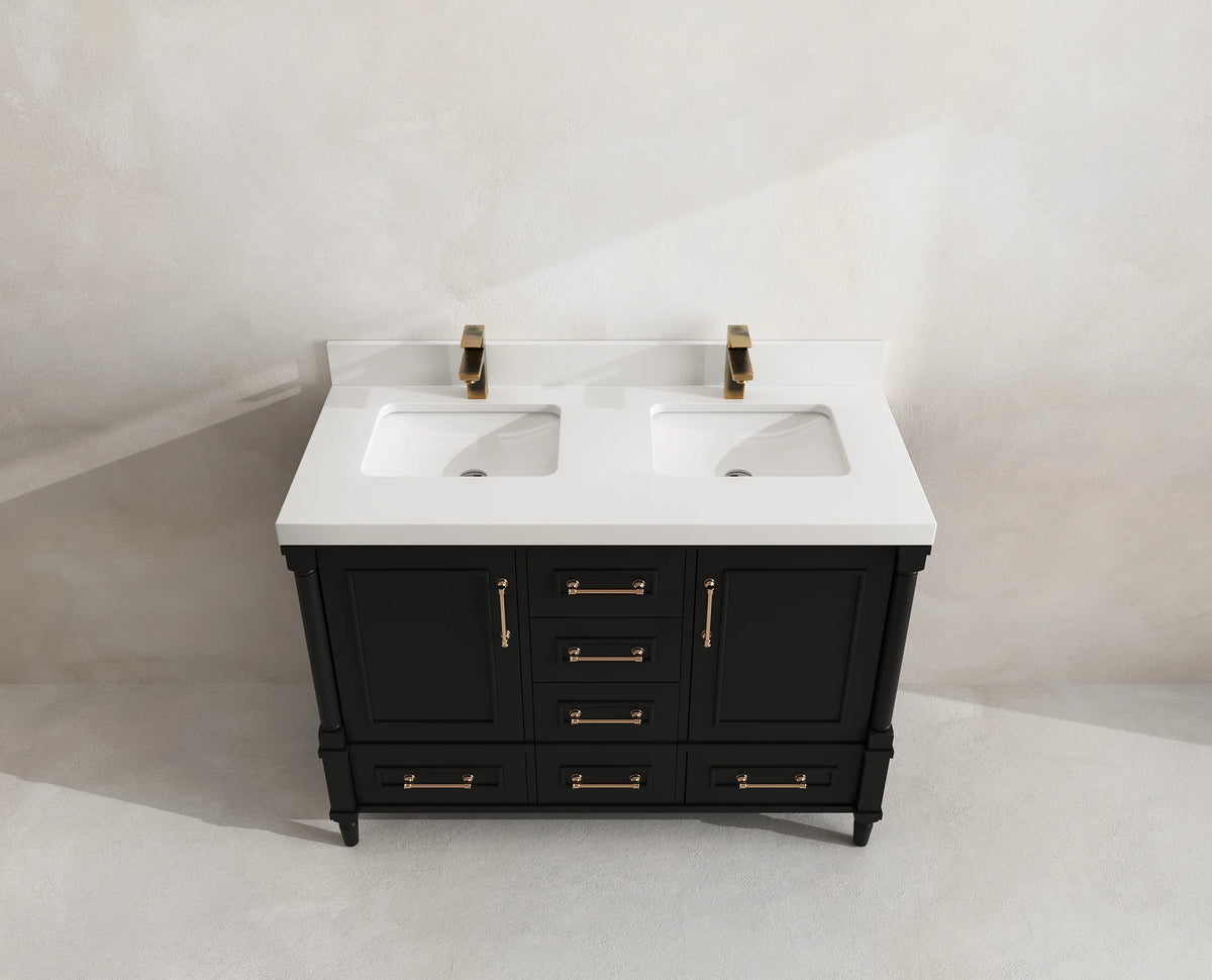 Aberdeen 48 in. W x 22 in. D Double Sink Bathroom Vanity