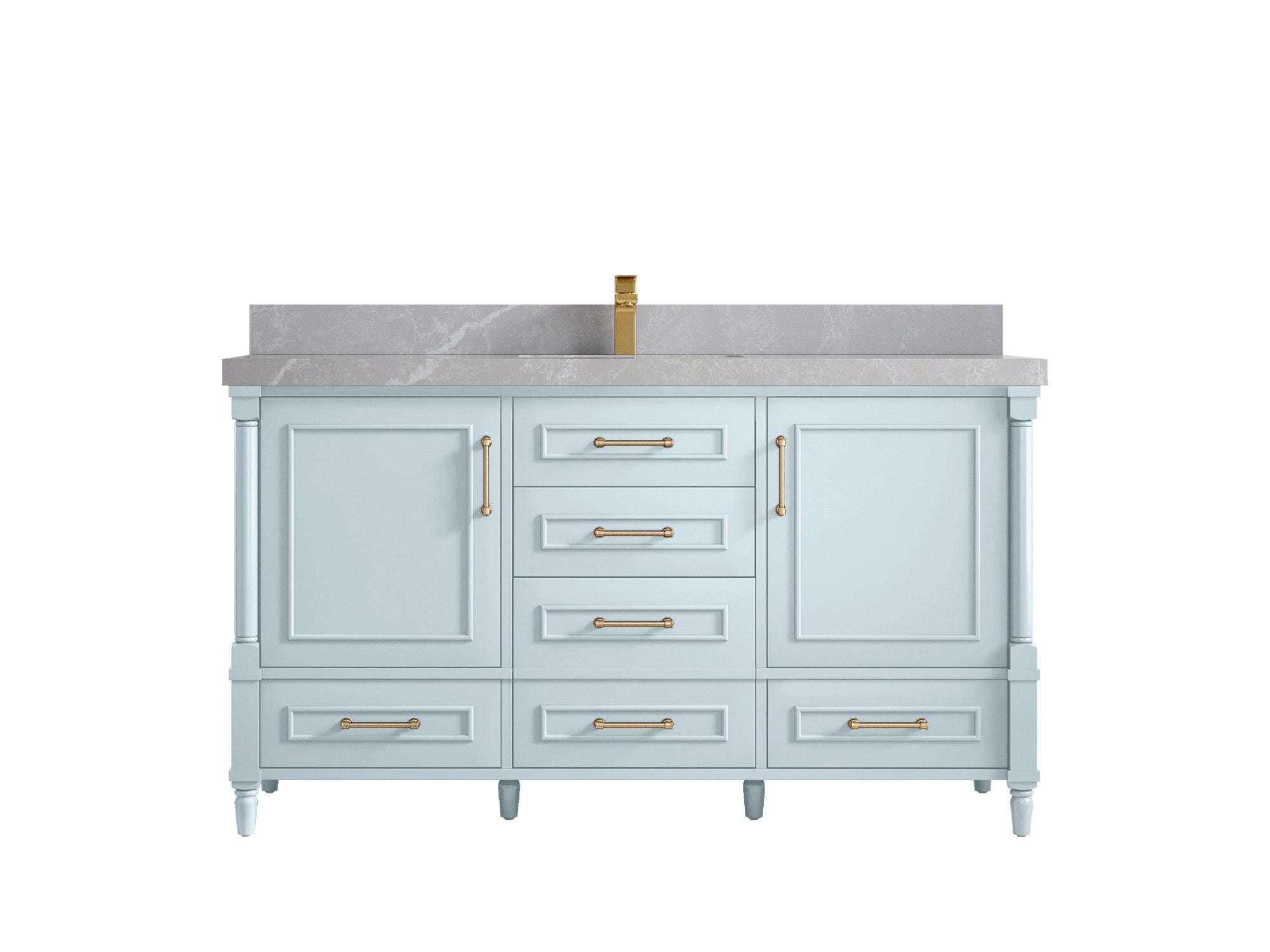 ABD BLU LH GR 60S FAUCET