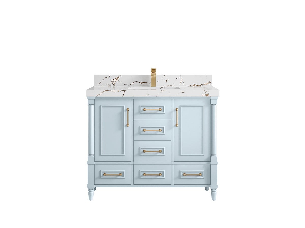 Aberdeen 42 in. W x 22 in. D Single Sink Bathroom Vanity