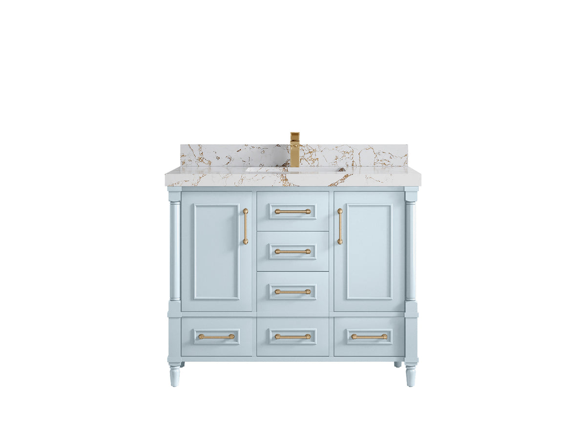 Aberdeen 42 in. W x 22 in. D Single Sink Bathroom Vanity