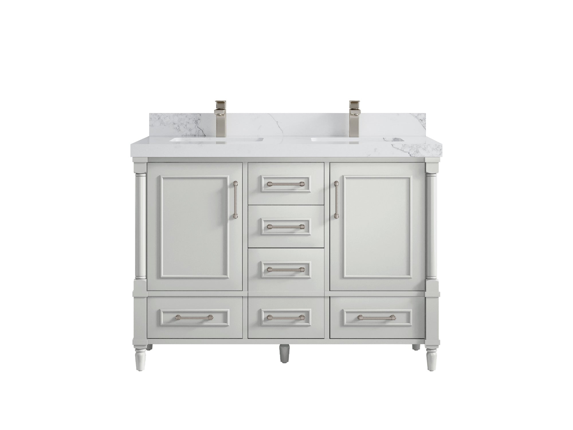 Aberdeen 48 in. W x 22 in. D Double Sink Bathroom Vanity