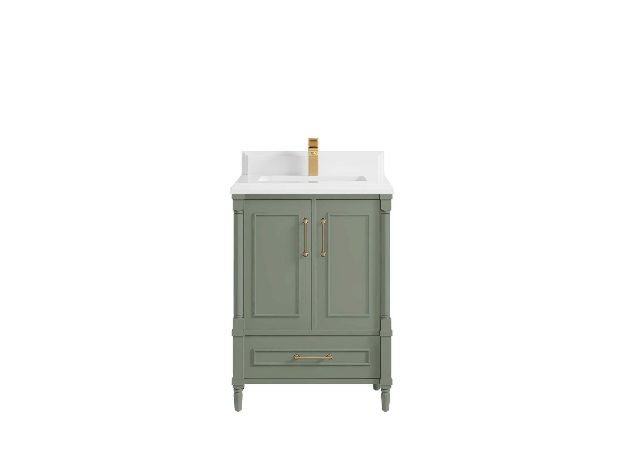 Aberdeen 24 in. W x 22 in. D Single Sink Bathroom Vanity