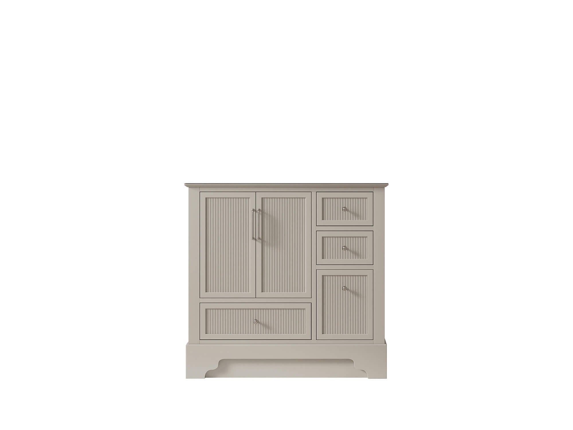Alys 36 in. W x 22 in. D Left Offset Sink Bathroom Vanity
