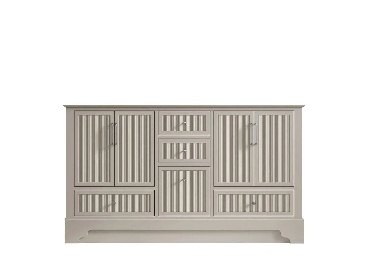 Alys 60 in. W x 22 in. D Double Sink Bathroom Vanity