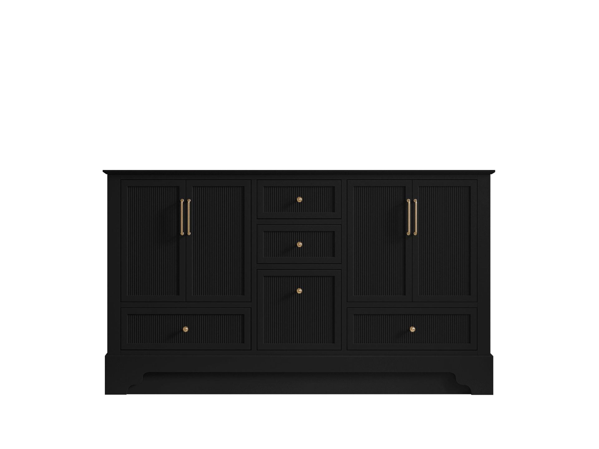 Alys 60 in. W x 22 in. D Double Sink Bathroom Vanity