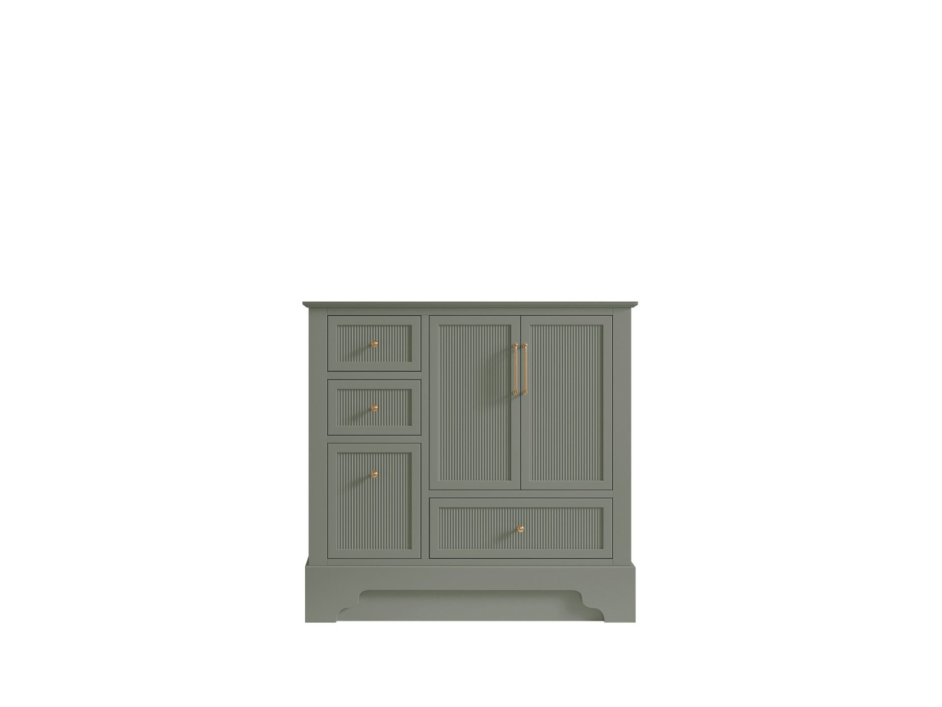 Alys 36 in. W x 22 in. D Right Offset Sink Bathroom Vanity