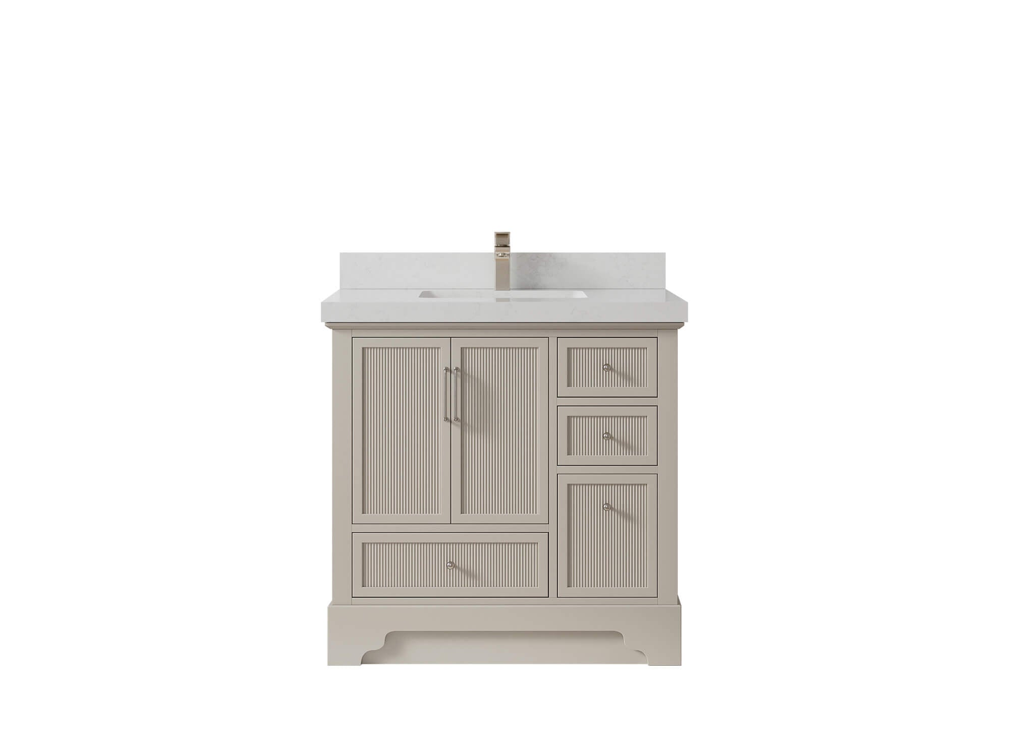 Alys 36 in. W x 22 in. D Center Sink Bathroom Vanity