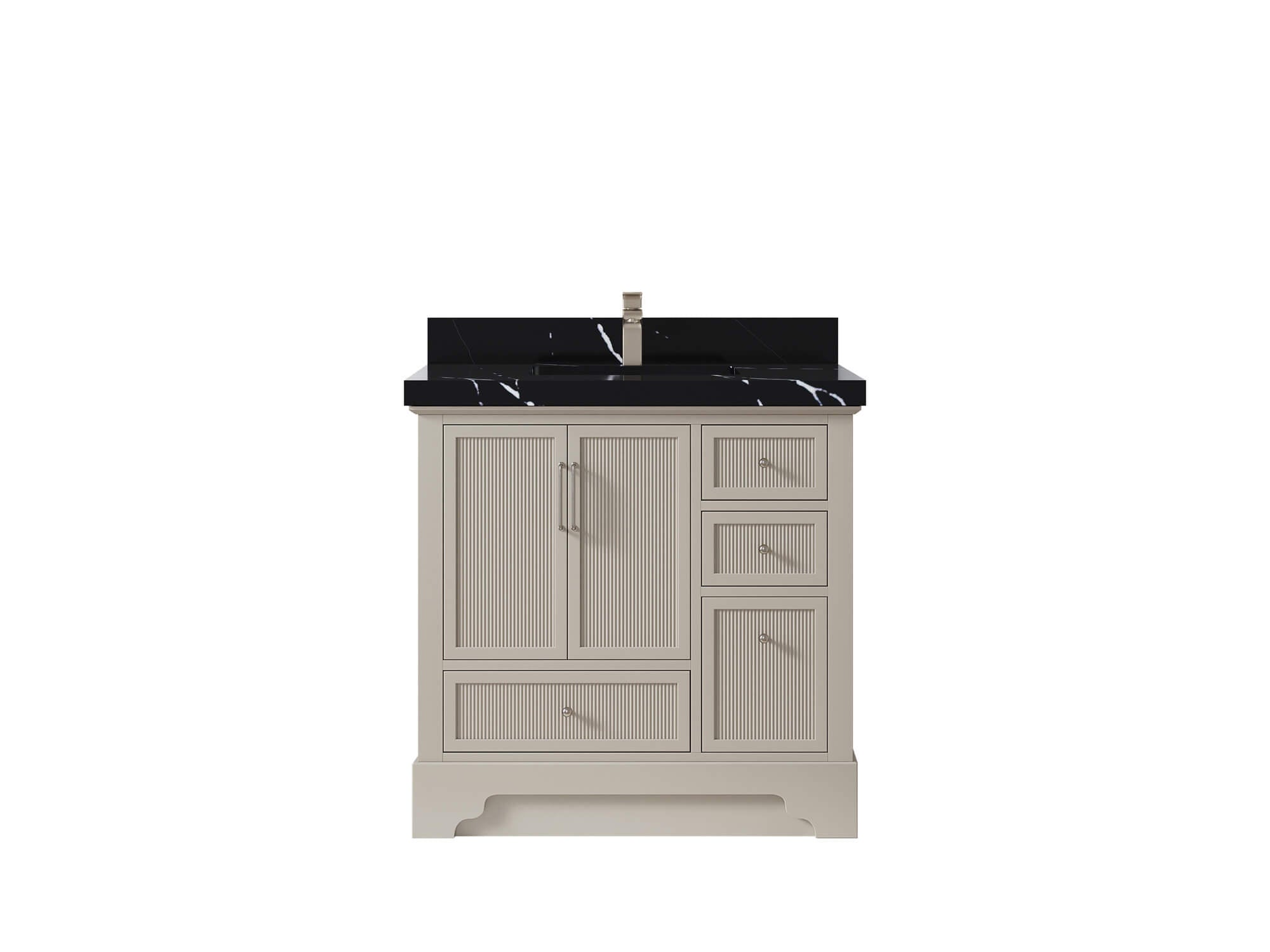 Alys 36 in. W x 22 in. D Center Sink Bathroom Vanity