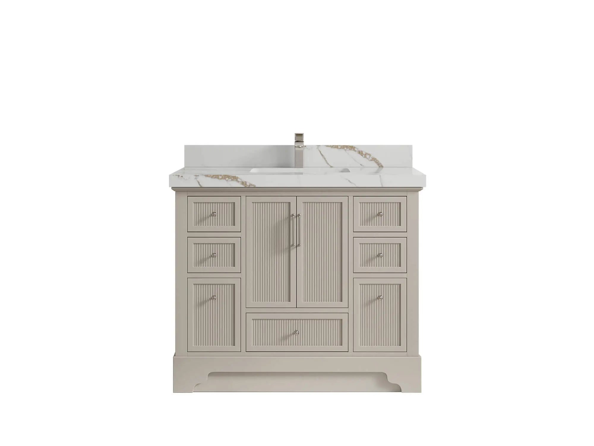 Alys 42 in. W x 22 in. D Single Sink Bathroom Vanity