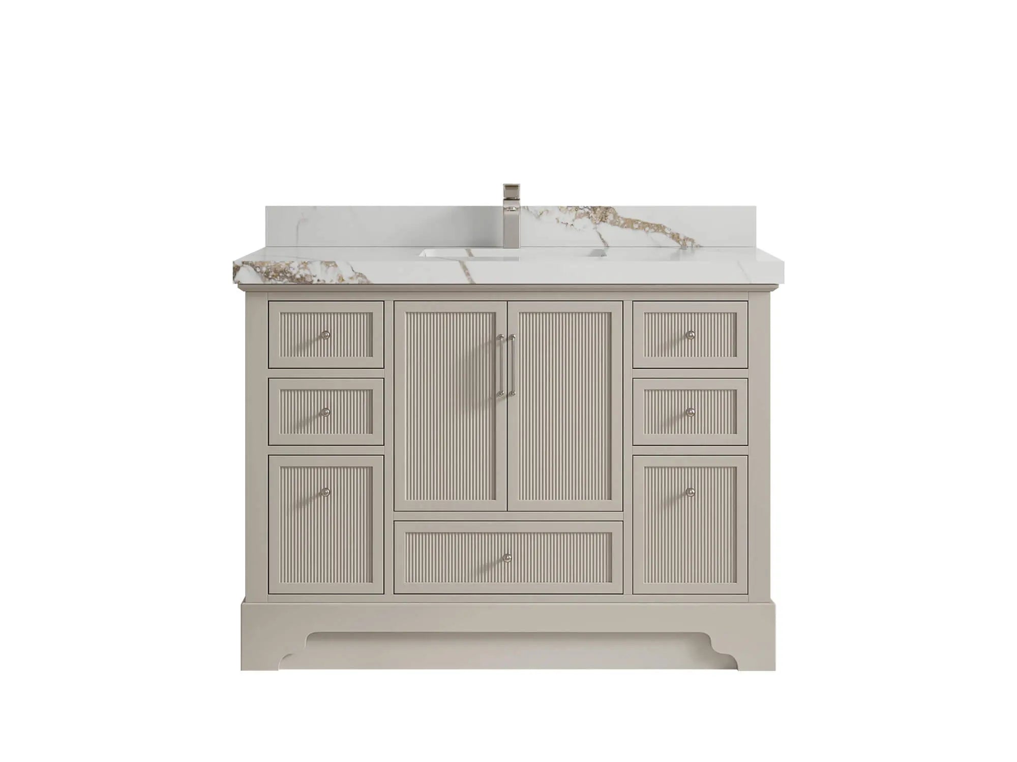 Alys 48 in. W x 22 in. D Single Sink Bathroom Vanity