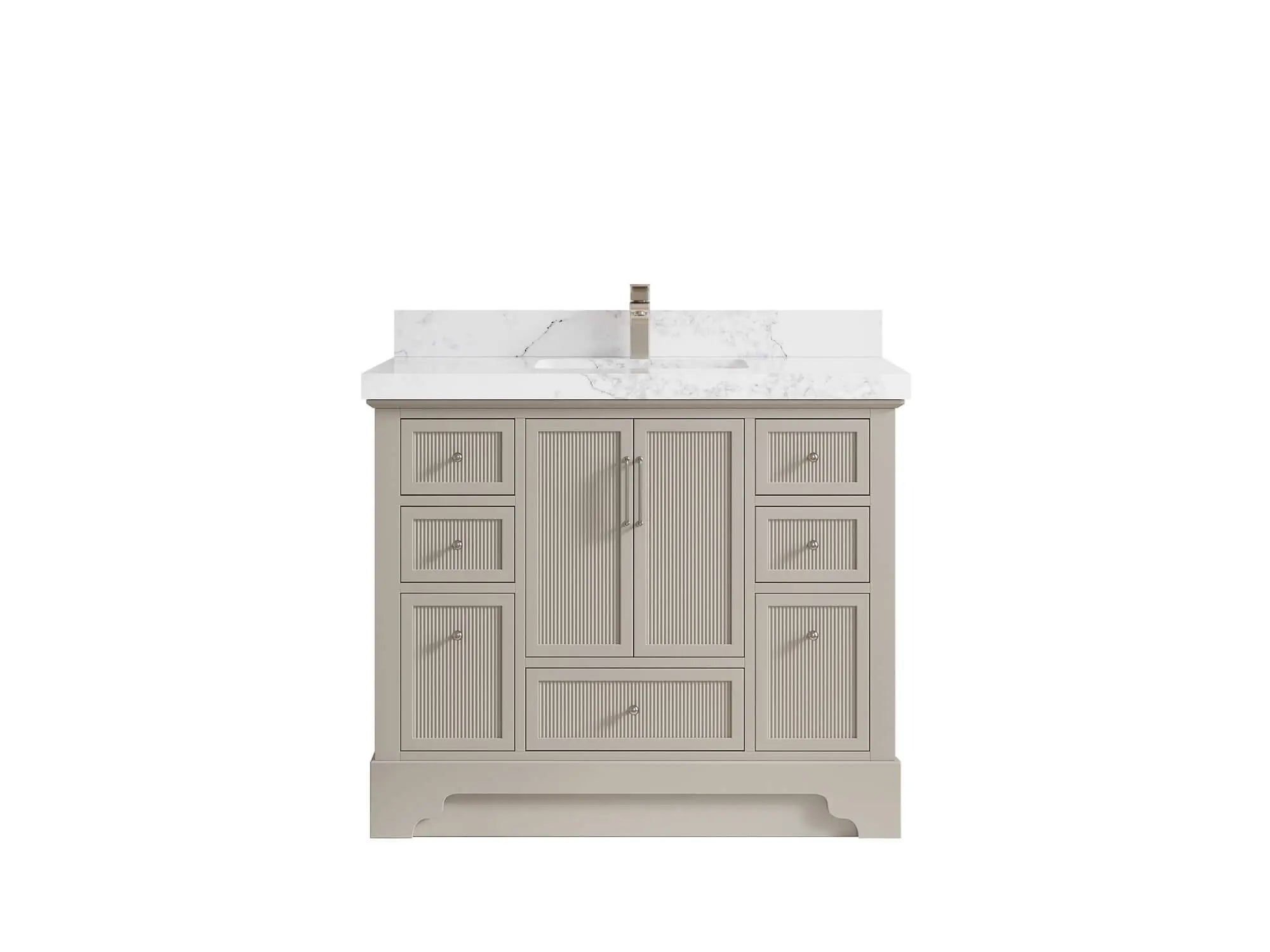 Alys 42 in. W x 22 in. D Single Sink Bathroom Vanity