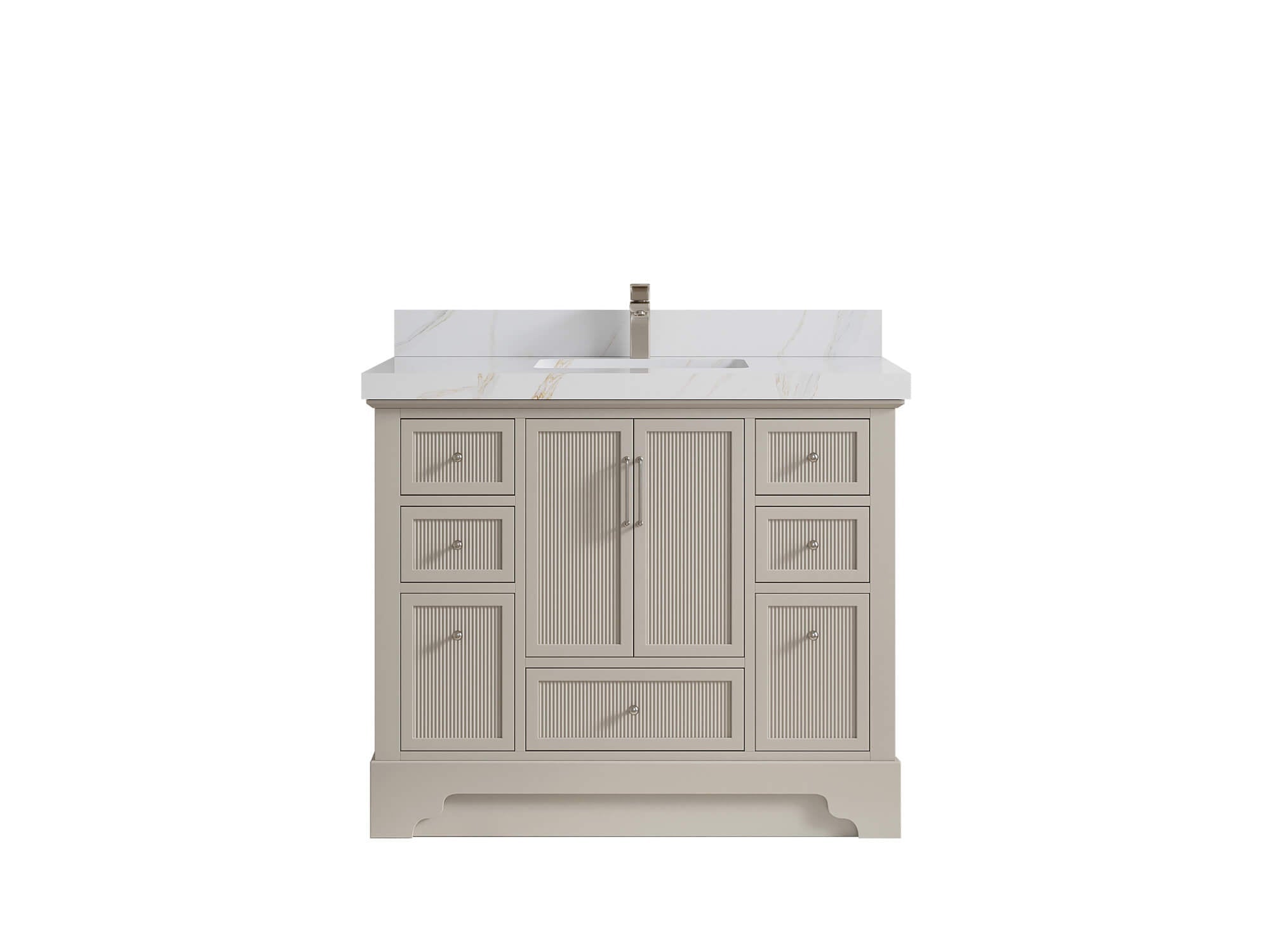 Alys 42 in. W x 22 in. D Single Sink Bathroom Vanity