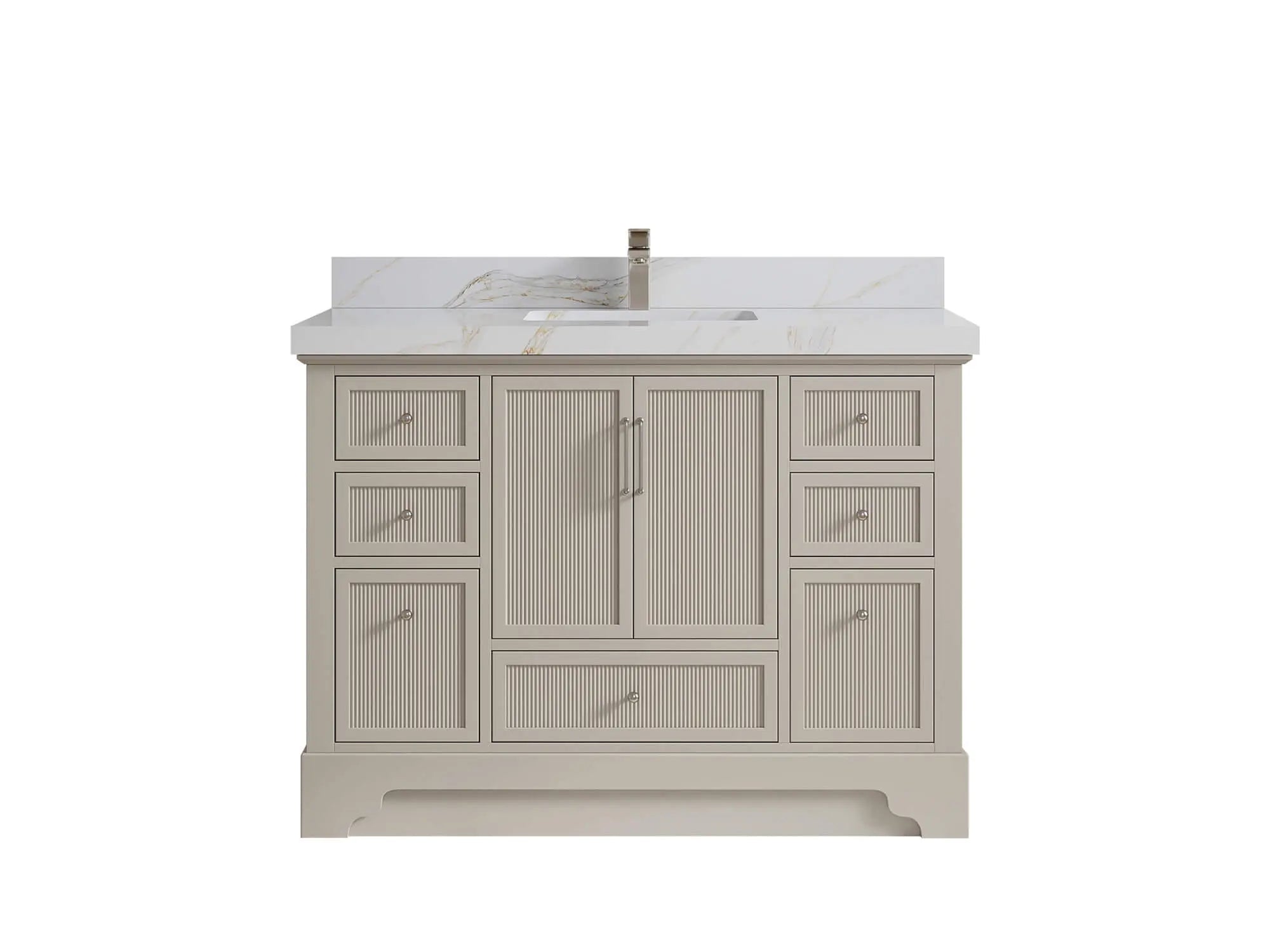 Alys 48 in. W x 22 in. D Single Sink Bathroom Vanity