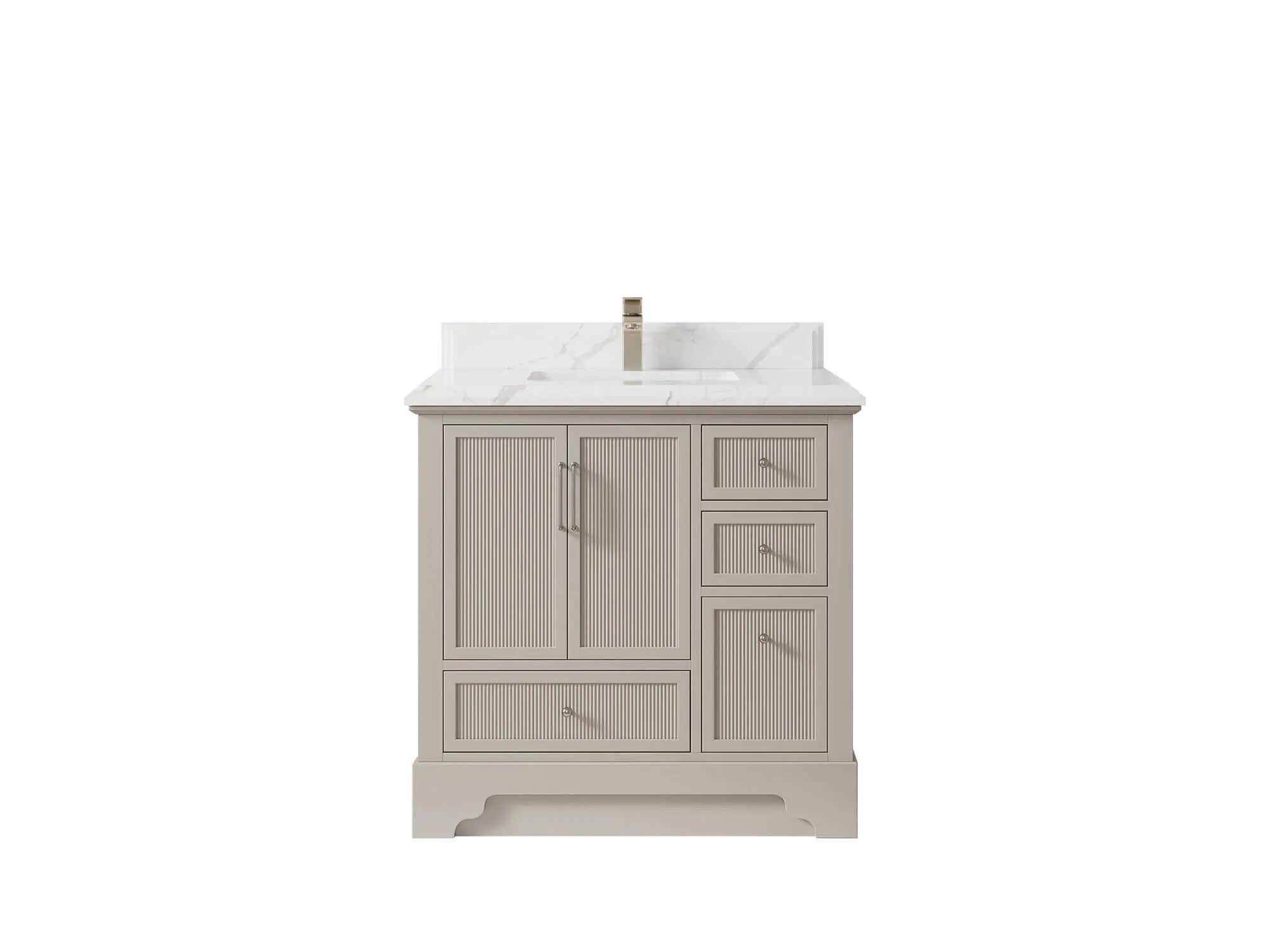 Alys 36 in. W x 22 in. D Center Sink Bathroom Vanity