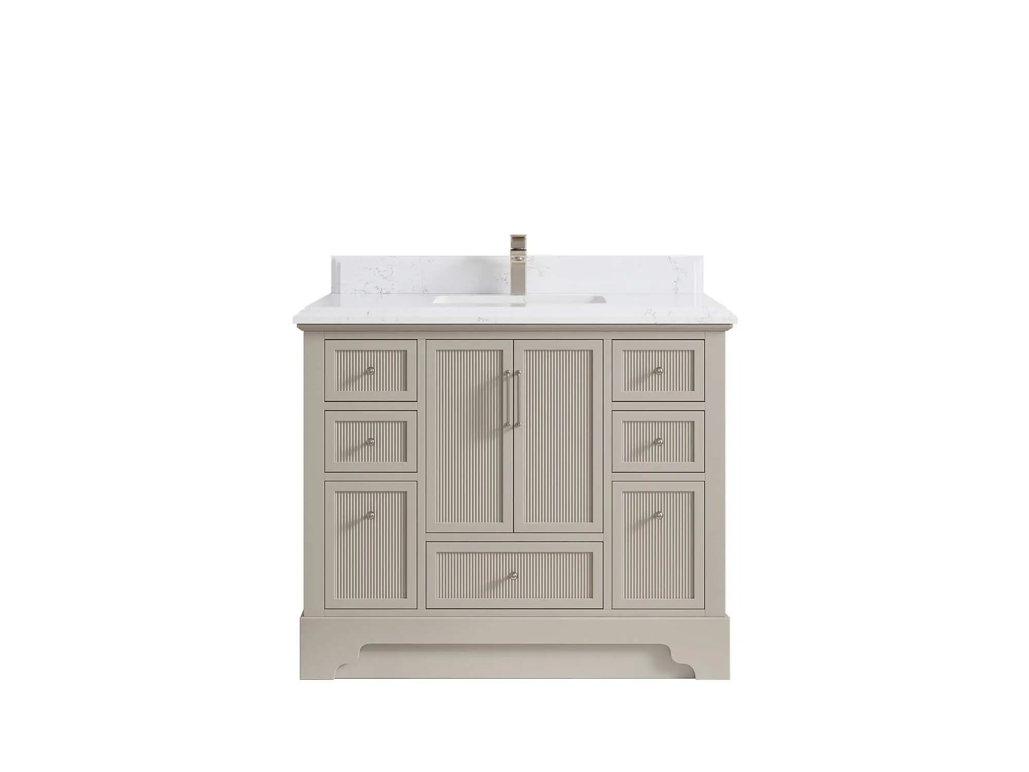 Alys 42 in. W x 22 in. D Single Sink Bathroom Vanity
