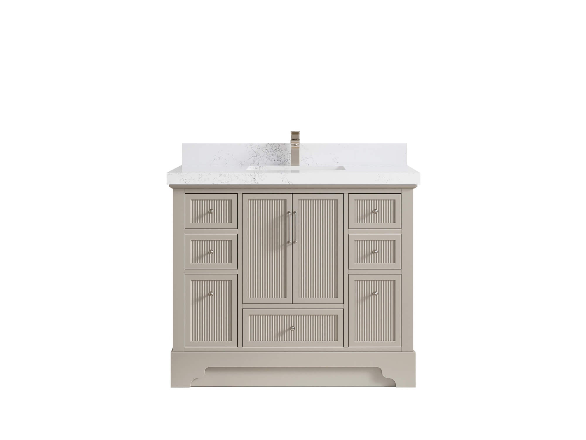 Alys 42 in. W x 22 in. D Single Sink Bathroom Vanity