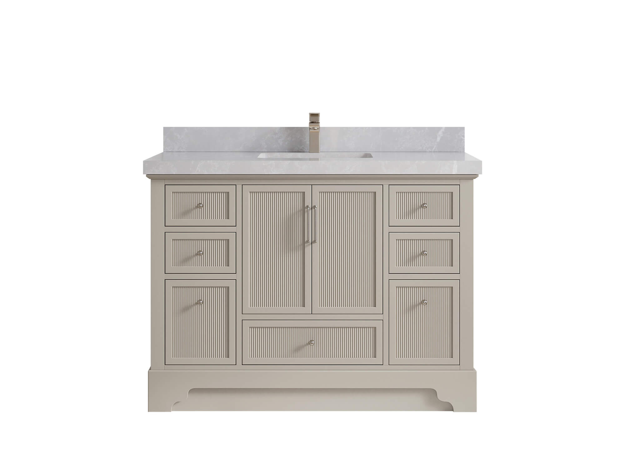 Alys 48 in. W x 22 in. D Single Sink Bathroom Vanity
