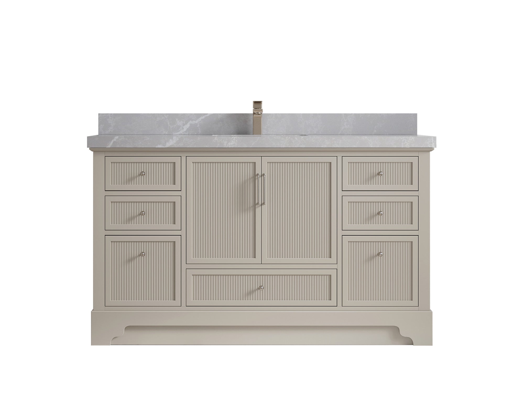 Alys 60 in. W x 22 in. D Single Sink Bathroom Vanity