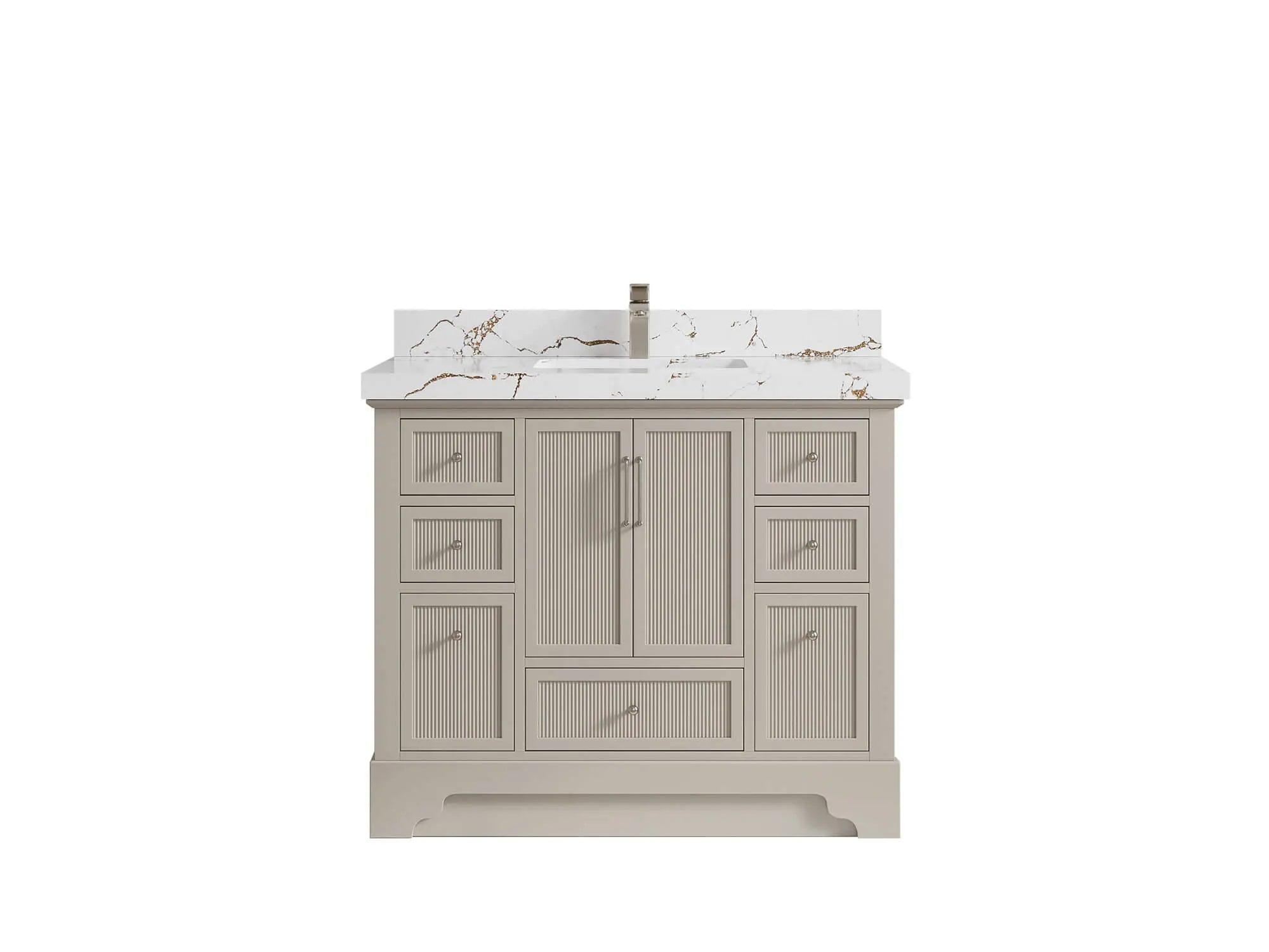 Alys 42 in. W x 22 in. D Single Sink Bathroom Vanity