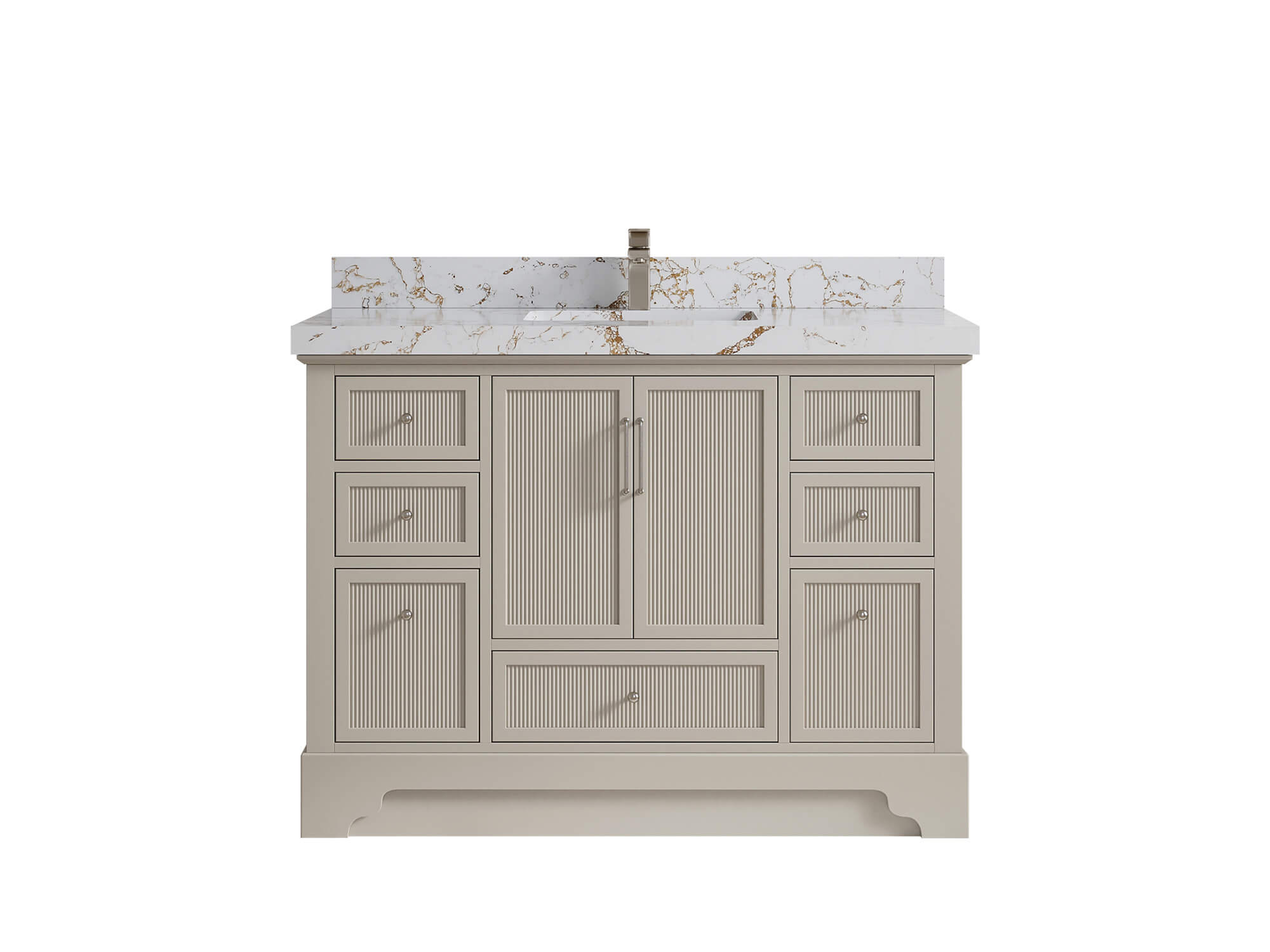 Alys 48 in. W x 22 in. D Single Sink Bathroom Vanity