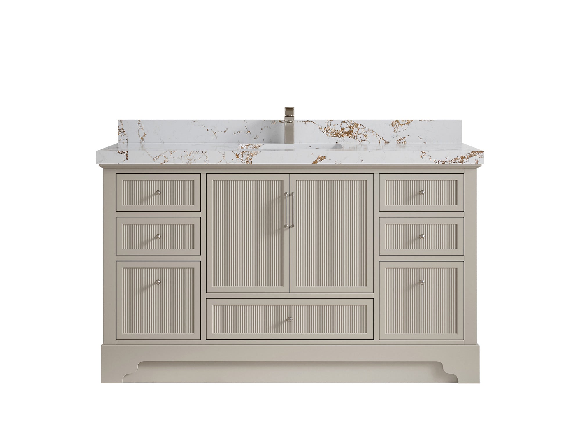 Alys 60 in. W x 22 in. D Single Sink Bathroom Vanity
