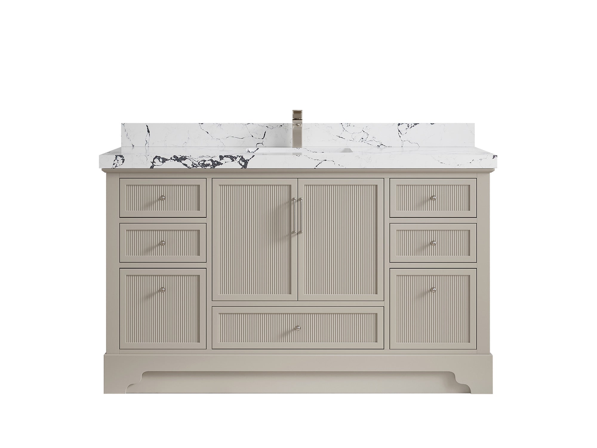 Alys 60 in. W x 22 in. D Single Sink Bathroom Vanity