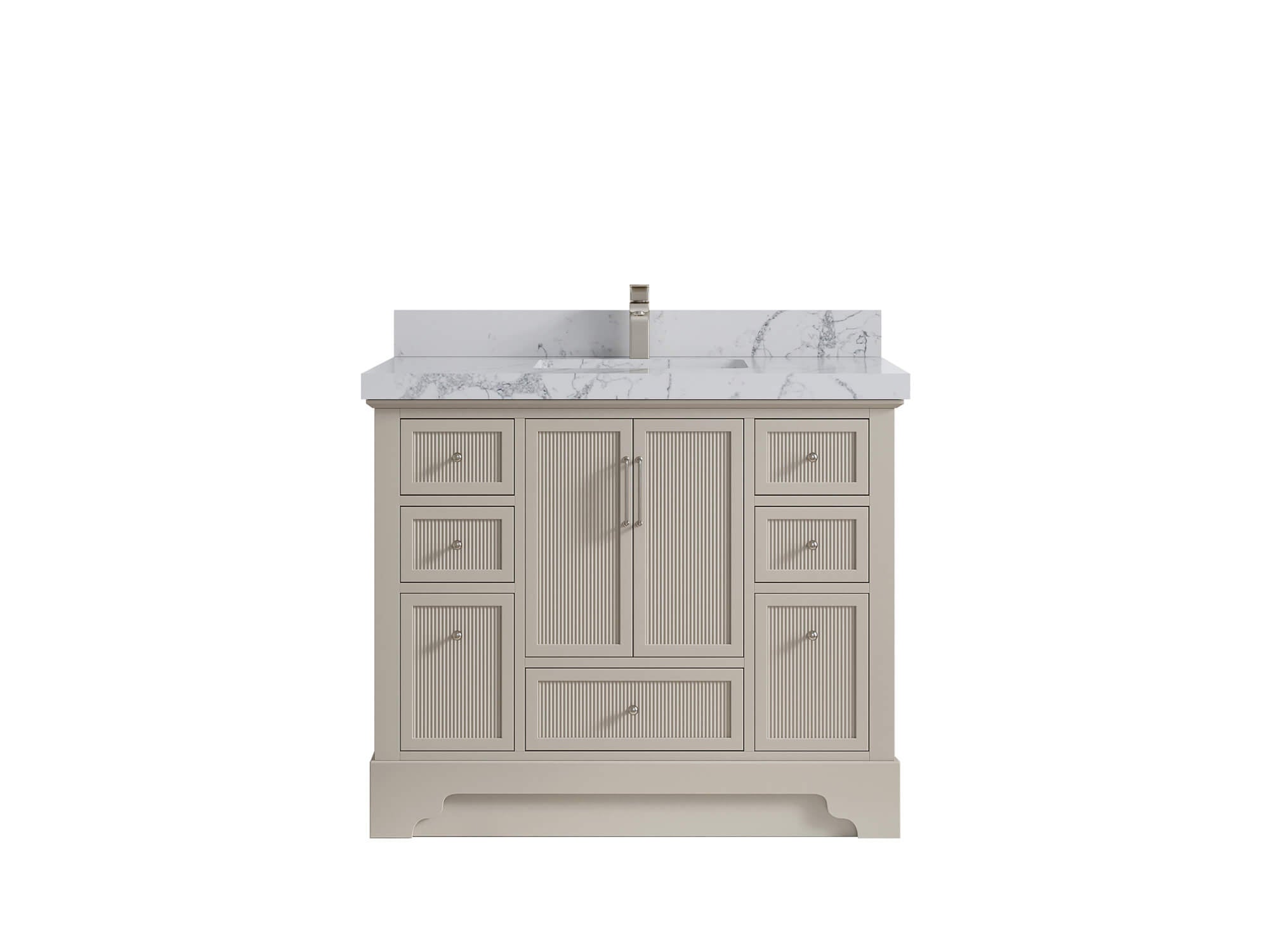 Alys 42 in. W x 22 in. D Single Sink Bathroom Vanity