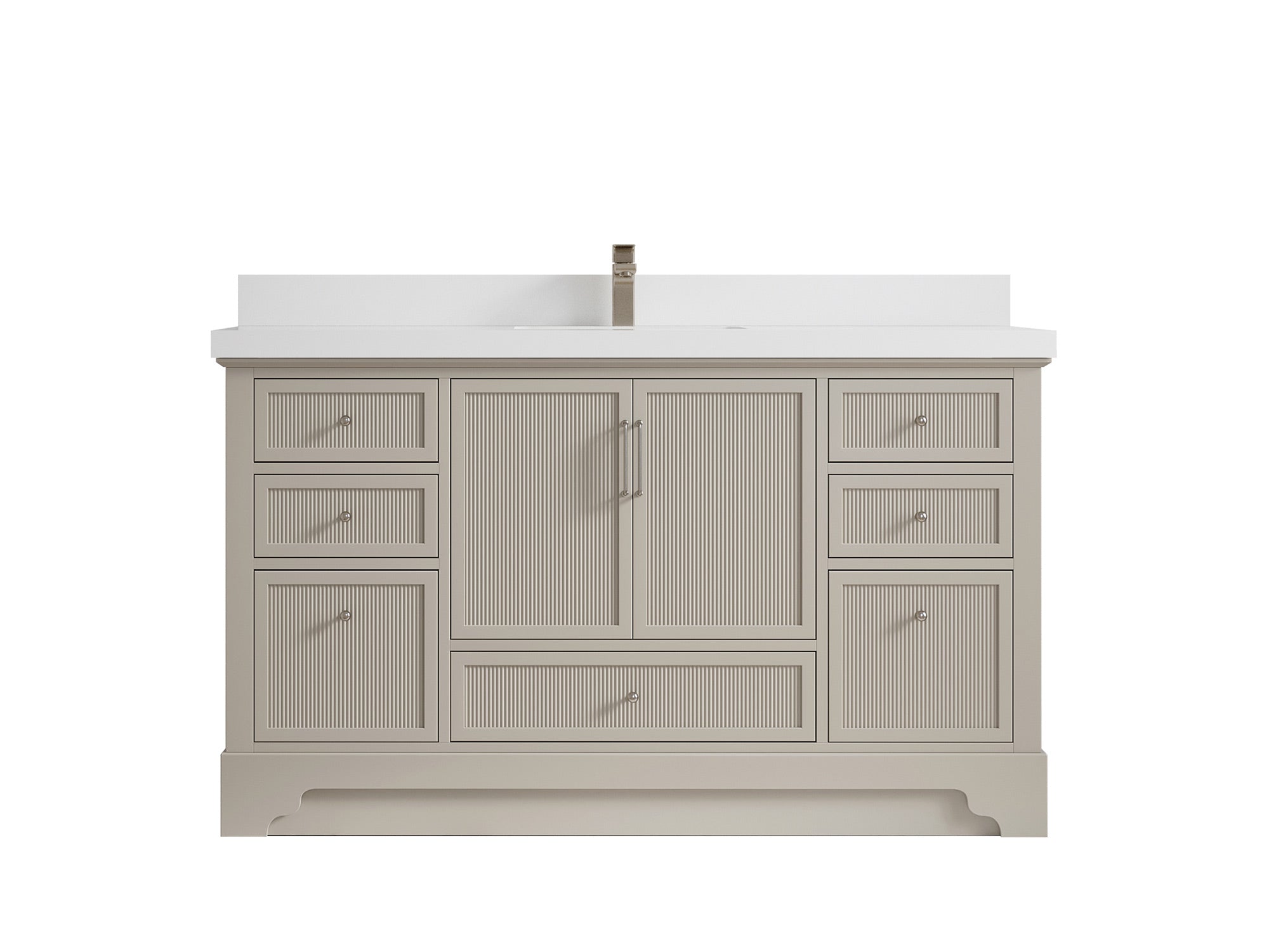 Alys 60 in. W x 22 in. D Single Sink Bathroom Vanity