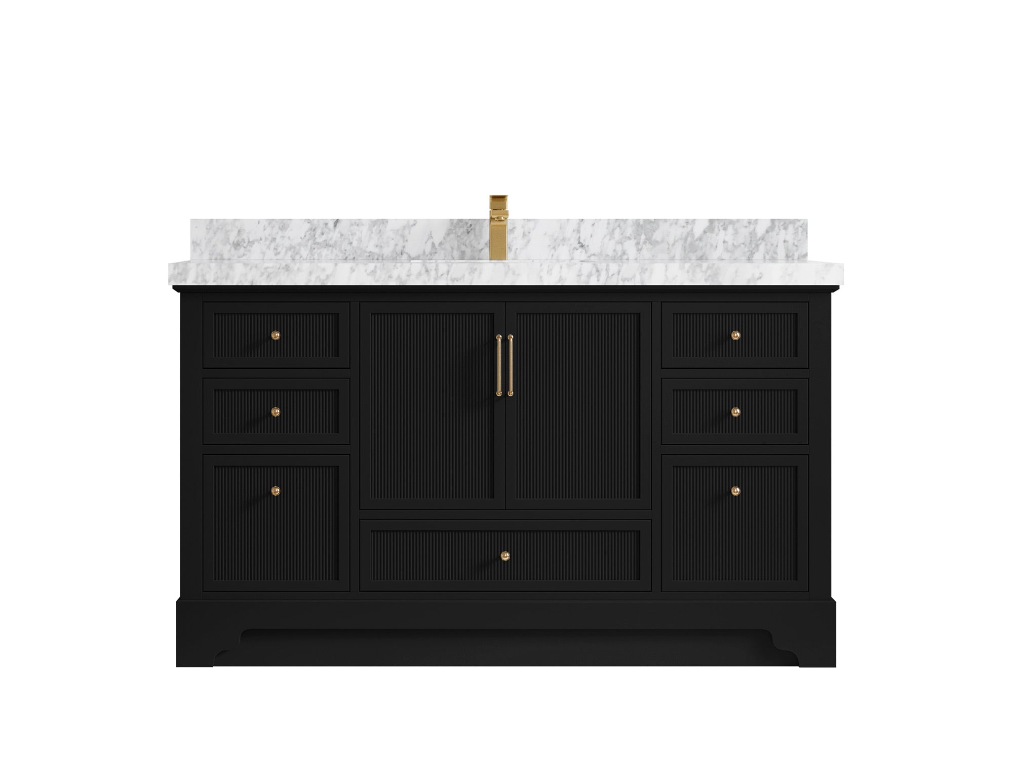 Alys 60 in. W x 22 in. D Single Sink Bathroom Vanity