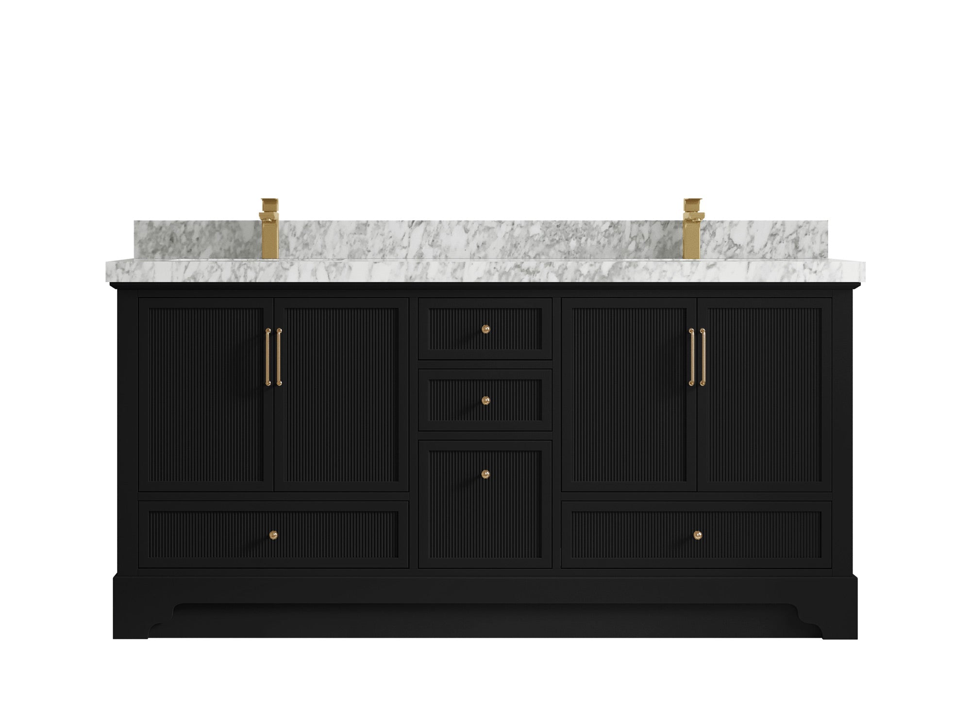 Alys 72 in. W x 22 in. D Double Sink Bathroom Vanity